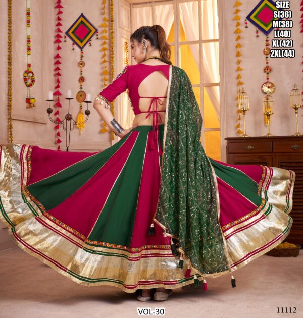 Buy Navratri Wear Indian Designer Viscose Cotton Ghagra Choli Collection 2025