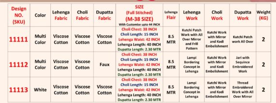 Buy Navratri Wear Indian Designer Viscose Cotton Ghagra Choli Collection 2025