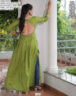 Buy Gorgeous Multi-Colour Kutchi Gamthi Work Rayon Navratri Wear Long Kurtis