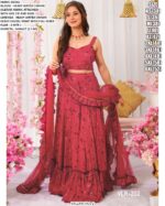 Introducing This Stunning Three-Piece Heavy Digital Printed Lehenga Choli (Sets Of 4 Beautiful Designs)