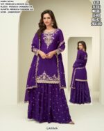 Experience The Luxury Of Premium Chinon Silk Designer Salwar Kameez Suits
