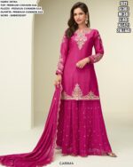 Experience The Luxury Of Premium Chinon Silk Designer Salwar Kameez Suits