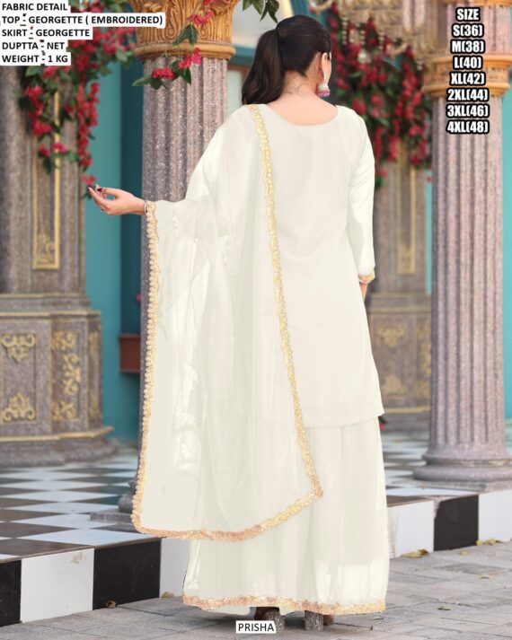 Launching New Georgette Designer Lehenga Style Pakistani Wedding Dress Collection