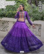 Vibrant Bandhani Print Navratri Chaniya Choli Set With Kutchi Gamathi Patch Work