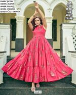 Women's Casual Dresses New Collection! Beautiful Printed Rayon Casual Wear Readymade Gowns