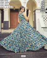 Women's Casual Dresses New Collection! Beautiful Printed Rayon Casual Wear Readymade Gowns