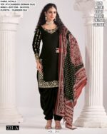 Buy Exclusive Designer Chanderi Silk Festive Wear Patiyala Salwar Suit Collection