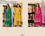 A Collection Of Readymade Chinon Designer Salwar Suits (New Three-Piece Ragini Catalogue)