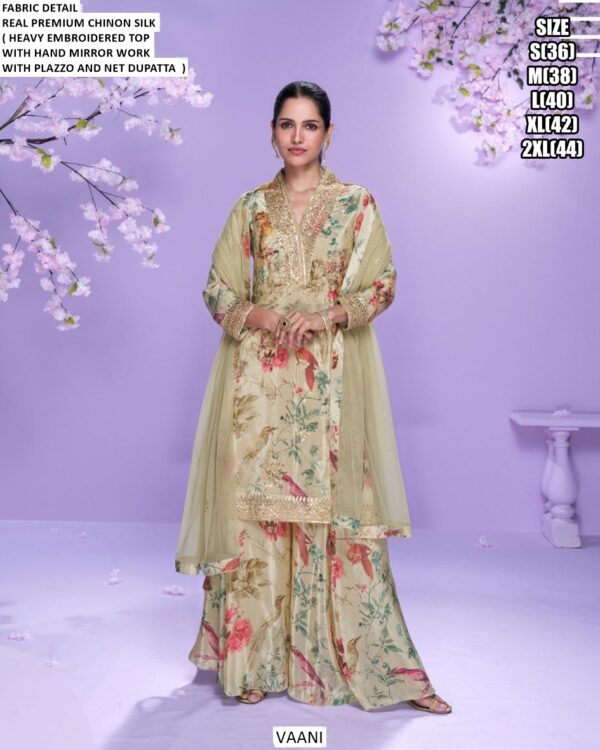 Our New Launching, Real Premium Chinon Silk Heavy Embroidered Salwar Suit Collection 2025