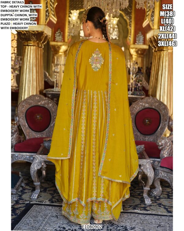 Shop Stunning Designer Embellished Chinon Pakistani Salwar Kameez At Attractive Prices