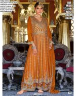 Shop Stunning Designer Embellished Chinon Pakistani Salwar Kameez At Attractive Prices