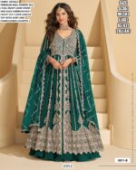 Wedding Wear Chinon Silk Heavy And Beautiful Designer Indo-Western Collection 2025