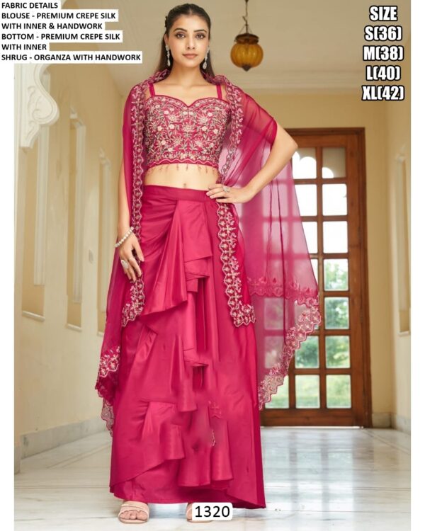 Our Latest Indo-Western And Salwar Kameez Collection, Crafted With Heavy Embroidery For A Royal Festive Look