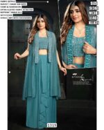 Our Latest Indo-Western And Salwar Kameez Collection, Crafted With Heavy Embroidery For A Royal Festive Look