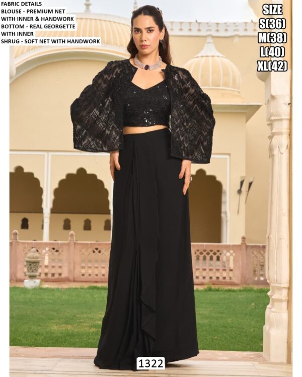 Our Latest Indo-Western And Salwar Kameez Collection, Crafted With Heavy Embroidery For A Royal Festive Look