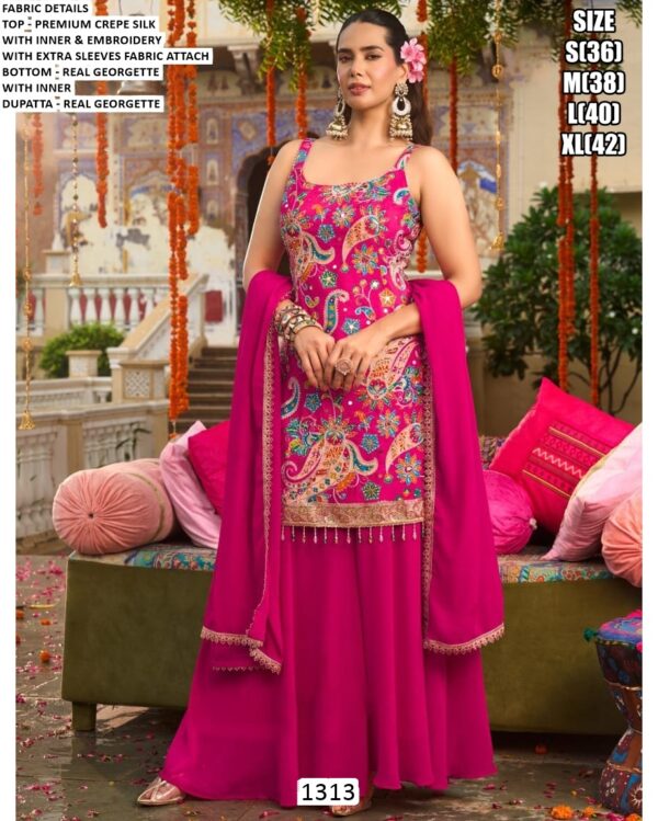 Our Latest Indo-Western And Salwar Kameez Collection, Crafted With Heavy Embroidery For A Royal Festive Look