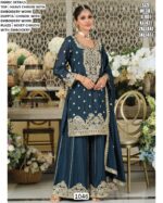 Shop Wedding Wear Designer Embellished Chinon Salwar Kameez At Attractive Colours!
