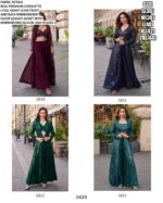 Premium Georgette Attractive Designer Cocktail Party Wear Women's Indo-Western Outfits