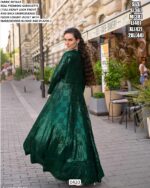 Premium Georgette Attractive Designer Cocktail Party Wear Women's Indo-Western Outfits