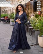 Premium Georgette Attractive Designer Cocktail Party Wear Women's Indo-Western Outfits