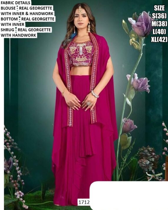 Shop For New And Trending Ladies Three-Piece Indowestern Collection For Every Occasions