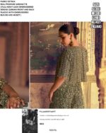 Georgette Beautiful Look Full Embroidery Designer Indo-Western Party Wear Dress