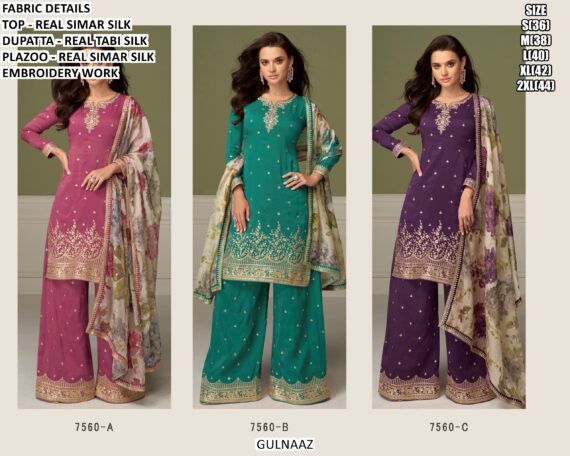 Book Online Gulnaaz Catalogue Real Simar Silk Designer Wedding Salwar Suits Collection