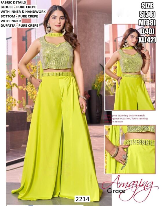 A Trendy Range Of Latest Designer Occasion Wear Readymade Indo-Western Dresses For Ladies