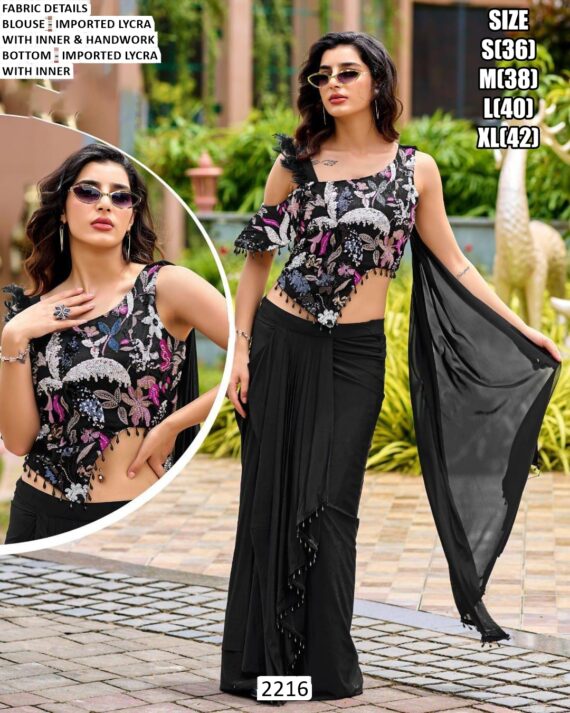 A Trendy Range Of Latest Designer Occasion Wear Readymade Indo-Western Dresses For Ladies