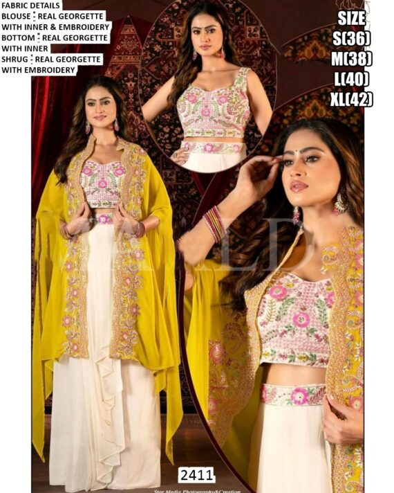 Step Into Grace And Glamour With Our Stunning Women's Indo-Western Collections