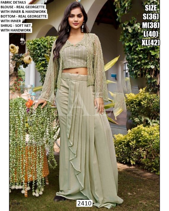 Step Into Grace And Glamour With Our Stunning Women's Indo-Western Collections