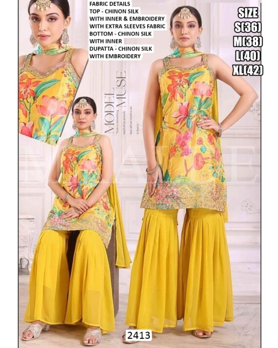 Step Into Grace And Glamour With Our Stunning Women's Indo-Western Collections