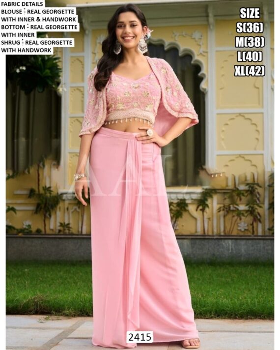 Step Into Grace And Glamour With Our Stunning Women's Indo-Western Collections