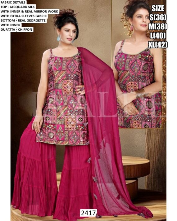 Step Into Grace And Glamour With Our Stunning Women's Indo-Western Collections