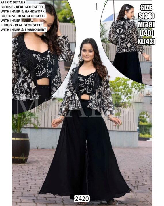 Step Into Grace And Glamour With Our Stunning Women's Indo-Western Collections