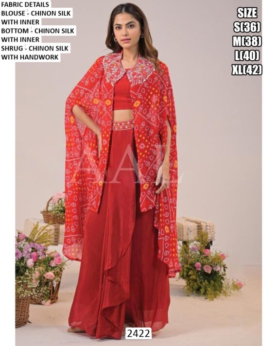 Step Into Grace And Glamour With Our Stunning Women's Indo-Western Collections