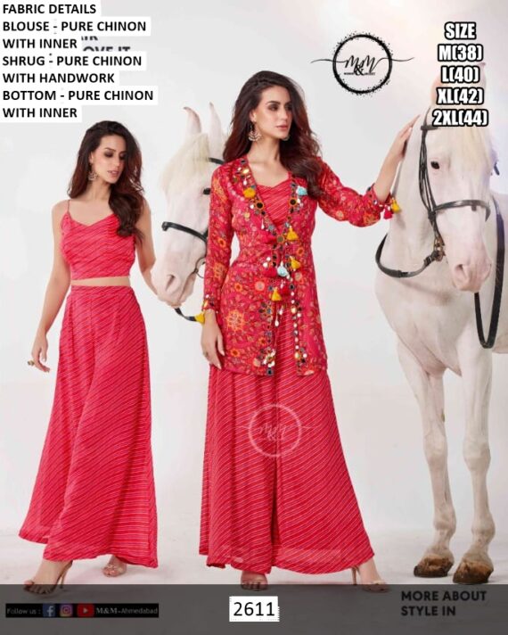 Make A Stylish Look In Parties With Our Latest And Trendy Co-ord Sets And Indo-Western Outfits