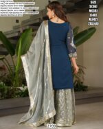 Adult Special Partywear Embroidered And Sequence Work Faux Georgette Sharara Suits