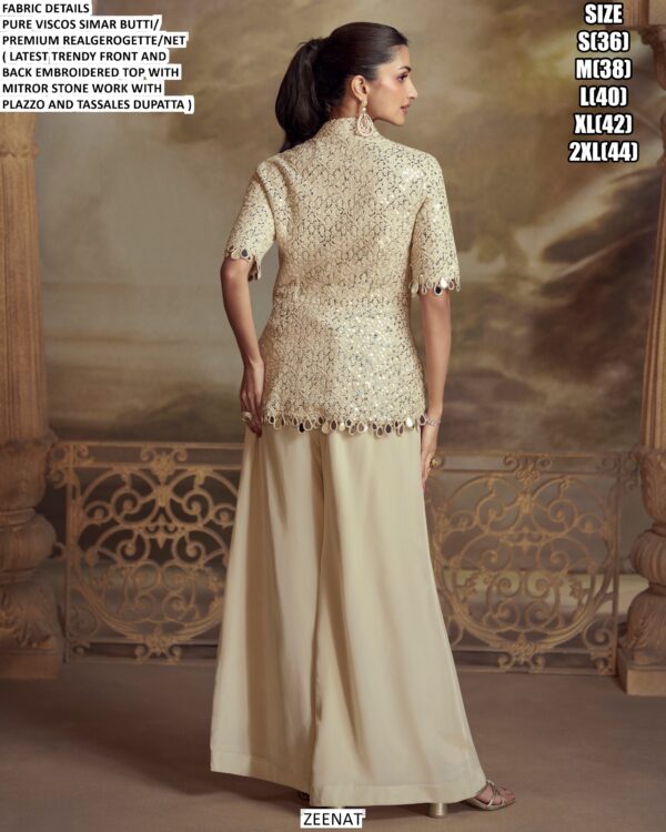 Zeenat Premium Readymade Viscose Simar Latest Designer Partywear Outfits For Women