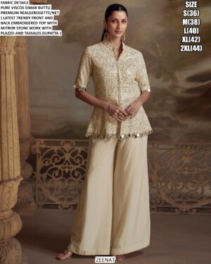Zeenat Premium Readymade Viscose Simar Latest Designer Partywear Outfits For Women