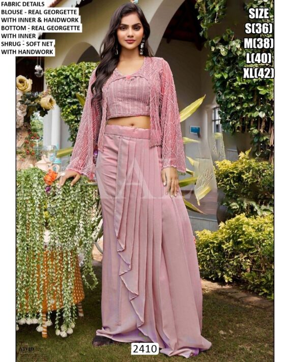 Step Into Grace And Glamour With Our Stunning Women's Indo-Western Collections