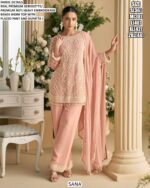 Presenting Beautiful Collection Of Georgette Readymade Exclusive Plazo Style Salwar Suits