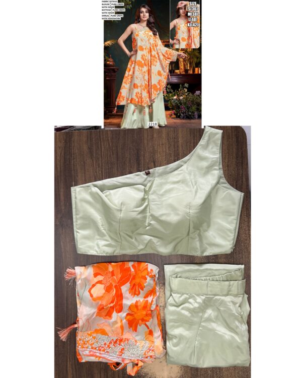 A Trendy Range Of Latest Designer Occasion Wear Readymade Indo-Western Dresses For Ladies