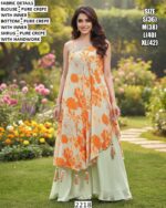 A Trendy Range Of Latest Designer Occasion Wear Readymade Indo-Western Dresses For Ladies