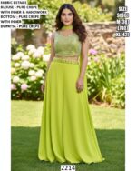 A Trendy Range Of Latest Designer Occasion Wear Readymade Indo-Western Dresses For Ladies