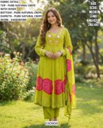 Presenting Our Women's Festive And Casual Style Kurti, Pant And Dupatta Collection 2025