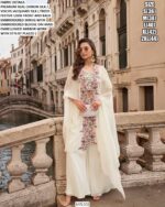 Ready To Wear Stunning Embroidered Women's Indo-Western Suits For Trendy Wedding Look