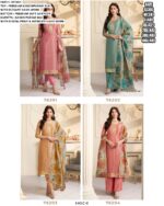 Party Style Premium Kanchipuram Silk Hand Worked Beautiful Un-Stitched Salwar Suits