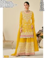 Heavy Premium Chinon Embroidered Festive And Wedding Ready To Wear Salwar Kameez