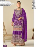 Heavy Premium Chinon Embroidered Festive And Wedding Ready To Wear Salwar Kameez